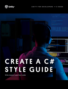 C# Style Guide for Unity Developers