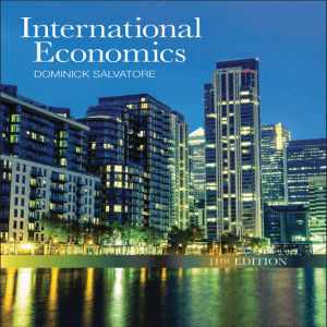 International Economics Textbook: Trade & Finance