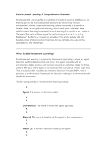 Reinforcement Learning: A Comprehensive Overview