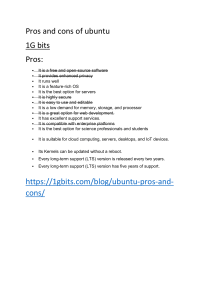 Ubuntu Pros and Cons: A Quick Overview