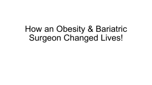 Bariatric Surgery: Transforming Lives Through Weight Loss