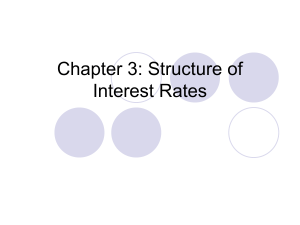 Interest Rate Structure: Yields, Term Structure, and Theories