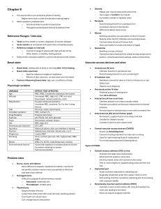 Phlebotomy Study Guide: Pre-Analytical Testing & Procedures