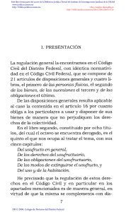 Usufructo, Uso y Habitación en el Derecho Civil Mexicano