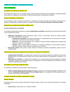 Teoría del Proceso y Organización Judicial: Introducción