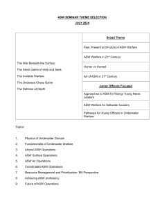ASW Seminar Theme Selection & Agenda | July 2024