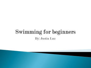 Swimming for Beginners: A Guide for New Swimmers