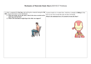 Mechanics of Materials Study Sheet: Stress & Weight Calculations