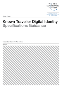 Known Traveller Digital Identity: Specifications Guidance