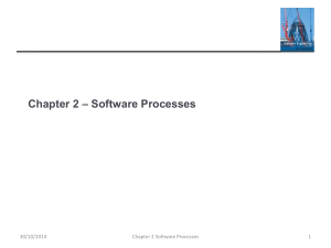 Software Processes: Models and Activities