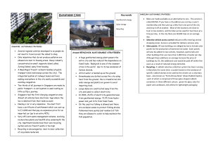 Sustainable City Strategies: Barcelona, Singapore, Reykjavik