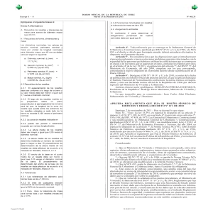 Reglamento Dise&ntilde;o S&iacute;smico Edificios Chile - Gaceta Oficial