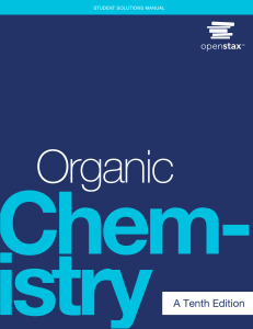 Organic Chemistry Solutions Manual: Tenth Edition