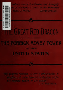 The Great Red Dragon: Foreign Money Power in the US