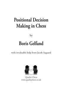 Positional Decision Making in Chess by Boris Gelfand