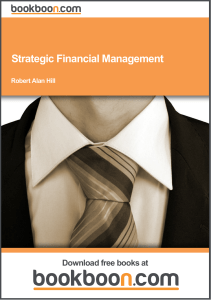 Strategic Financial Management Textbook