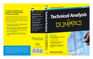 Technical Analysis for Dummies: A Beginner's Guide