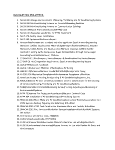HVAC Standards & Definitions - Saudi Aramco