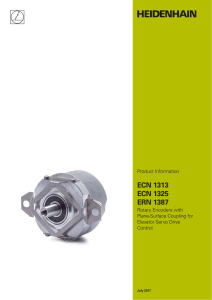 ECN/ERN 1300 Rotary Encoders: Product Information & Specs