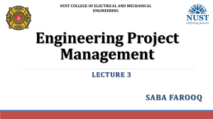 Engineering Project Management: Stakeholder Analysis