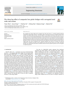 Shear-Lag Effect in Composite Box Girder Bridges