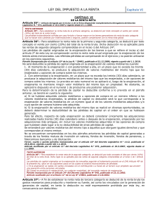 Ley del Impuesto a la Renta Perú - Renta Neta