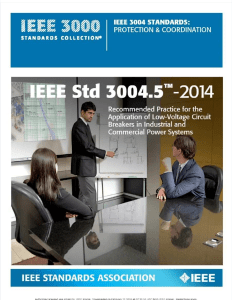 IEEE Std 3004.5: Low-Voltage Circuit Breakers