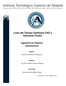 Cronología del software CAD y de elementos finitos