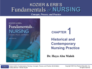 Nursing History & Contemporary Practice - Presentation