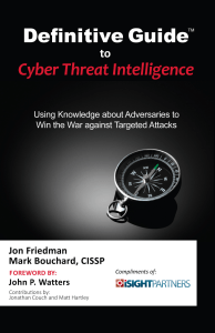 Cyber Threat Intelligence: A Definitive Guide