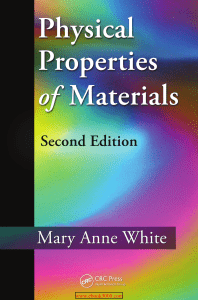 Physical Properties of Materials Textbook, 2nd Edition