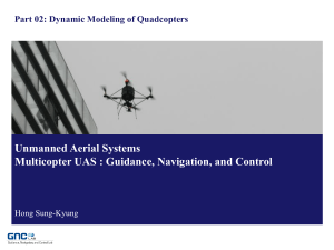 Quadcopter Dynamic Modeling: Motor & Aerodynamics