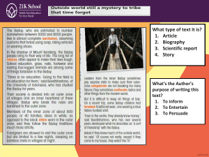 Article Writing Worksheet: Features & Layouts