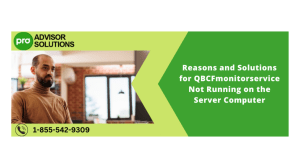 Fix QBCFmonitorservice Error in QuickBooks