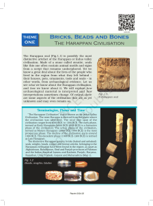 Harappan Civilization: Bricks, Beads, and Bones