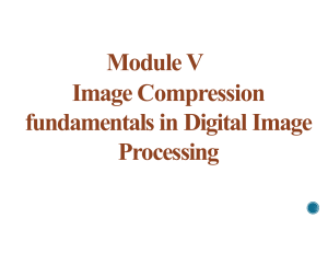 Image Compression Fundamentals: Huffman & RLE Coding