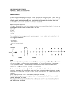 c14 organic chemistry