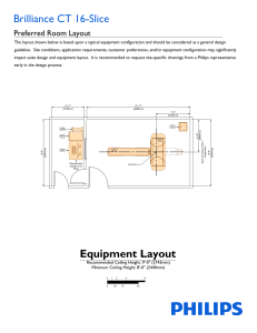 Brilliance CT 16-Slice Room Layout & Specs