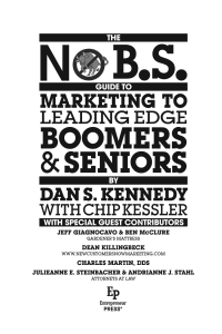 Marketing to Boomers & Seniors: No B.S. Guide