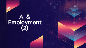 AI & Employment: Impact of Automation & Ghost Work
