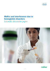HbA1c & Hemoglobin Disorders: Scientific Discussion