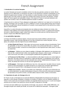 Cuisine Fran&ccedil;aise: Une Introduction