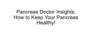 Pancreas Health: Doctor Insights & Tips for a Healthy Pancreas