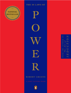 The 48 Laws of Power: Book Excerpt & Table of Contents