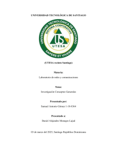 Trabajo de Investigaci&oacute;n STP: Conceptos, Protocolos y Est&aacute;ndares