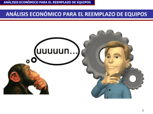 Análisis Económico para Reemplazo de Equipos