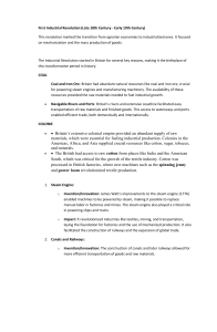 Industrial Revolutions: History, Inventions & Impact