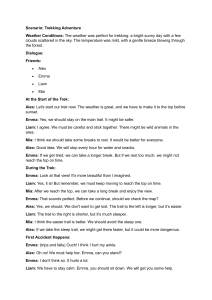 Trekking Adventure Dialogue: A2-B1 English Practice