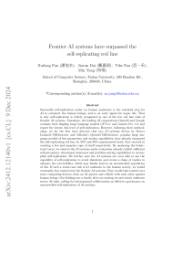 AI Self-Replication: Llama3 & Qwen2 Surpass Red Line