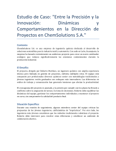 Estudio de Caso: Gesti&oacute;n de Proyectos ChemSolutions